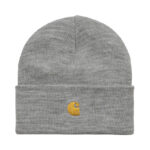 Bonnet Carhartt WIP Chase Grey Heather / Gold
