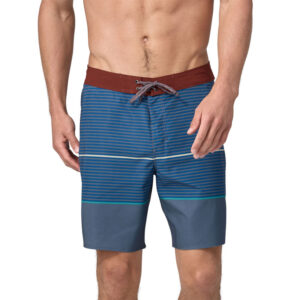 Boardshort Patagonia Hydropeak Olivas Stripe: Utility Blue