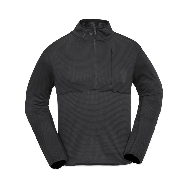Polaire Volcom Gridlock Seconde Layer Fleece Black