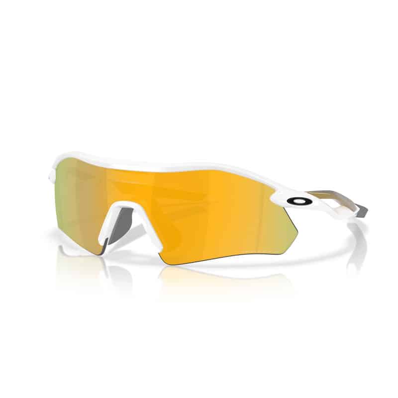 Lunettes de soleil Oakley Radar Plate Polished White Prizm 24k Polarized