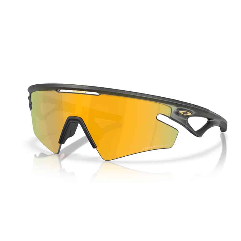 Lunettes de soleil Oakley Sphaera Slash Matte Olive Ink Prizm 24k Polarized