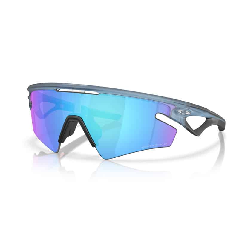 Lunettes de soleil Oakley Sphaera Slash Transparent Stonewash Prizm Sapphire Polarized