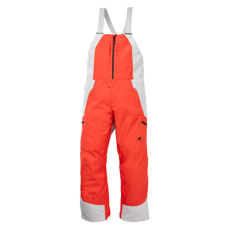 Salopette De Snowboard Burton Reserve Gore-Tex Bib Fiesta Red / Gray Cloud