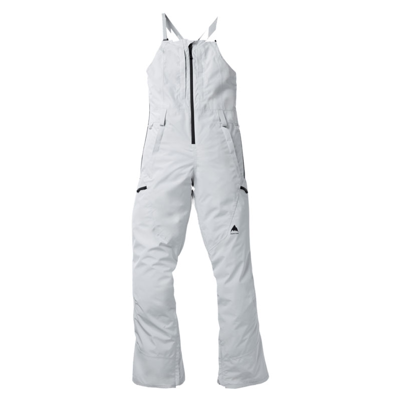 Salopette De Snowboard Burton Women Reserve Gore-Tex 2L Bib Gray Cloud