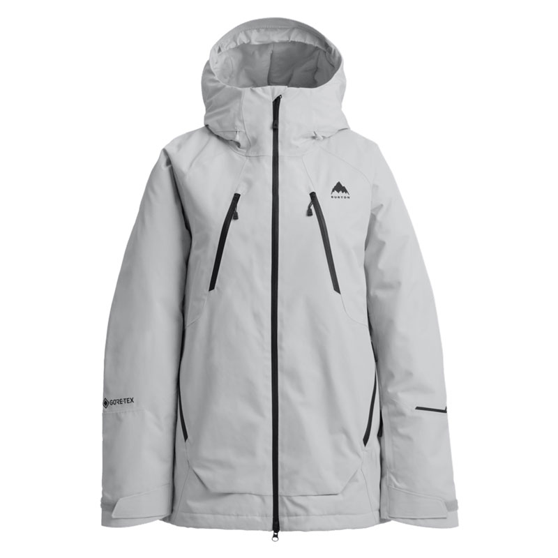 Veste De Snowboard Burton Women Reserve Gore-Tex Insulated Gray Cloud