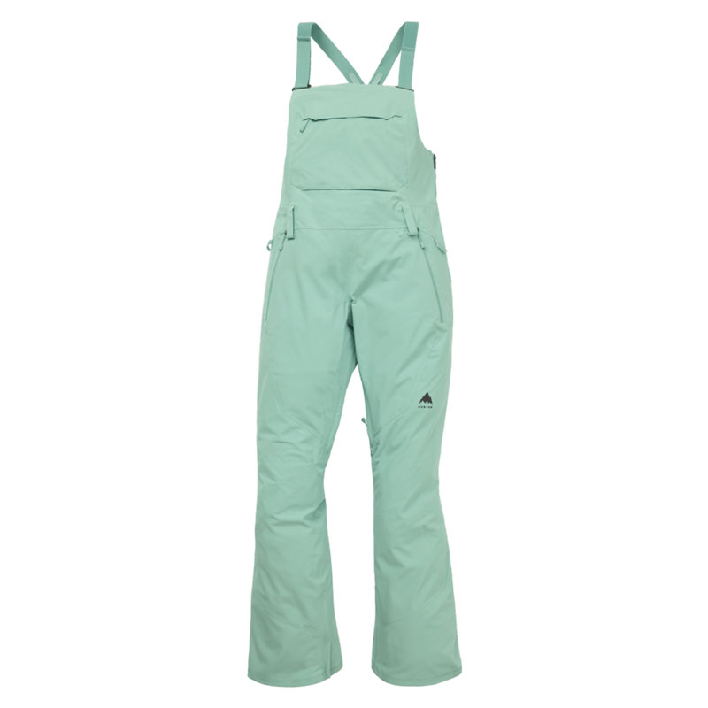 Salopette De Snowboard Burton Women Reserve 2L Stretch Slim Bib Soft Sage