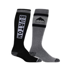 Chaussettes techniques Burton Weekend Midweight 2 Pack True Black